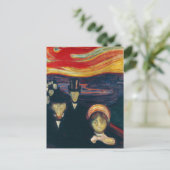 Carte Postale Edvard Munch - Anxiété (Debout devant)