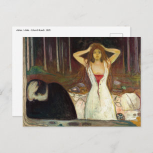 Carte Postale Edvard Munch - Ashes