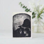 Carte Postale Edvard Munch Attraction I (Debout devant)
