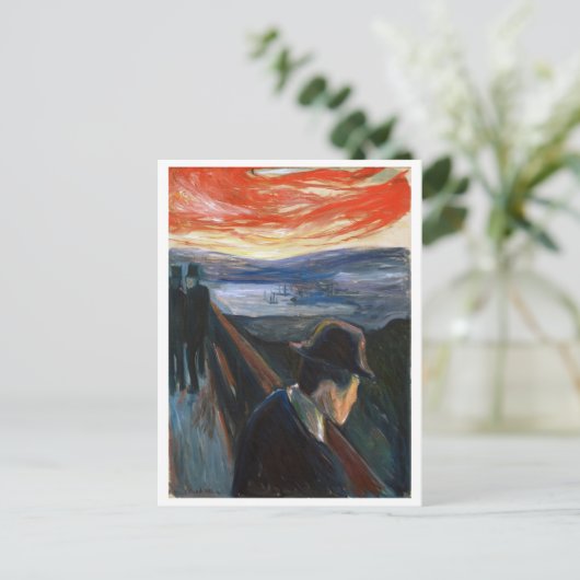 Carte Postale Edvard Munch Despair (Debout devant)