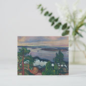 Carte Postale Edvard Munch - Fumée de train (Debout devant)