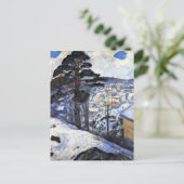 Carte Postale Edvard Munch - Hiver, Kragero (Debout devant)