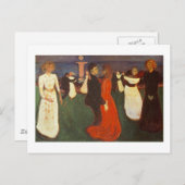 Carte Postale Edvard Munch - la danse de la vie (Devant / Derrière)