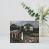 Carte Postale Edvard Munch - La tempête (Debout devant)