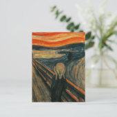 Carte Postale Edvard Munch - Le cri (Debout devant)