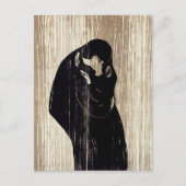 Carte Postale Edvard Munch - Le Kiss IV (Devant)