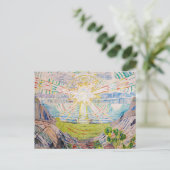 Carte Postale Edvard Munch - Le Soleil 1910 (Debout devant)