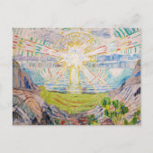 Carte Postale Edvard Munch - Le Soleil 1910 (Devant)
