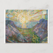 Carte Postale Edvard Munch - Le Soleil, 1916 (Devant)