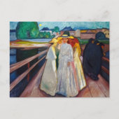 Carte Postale Edvard Munch - Les filles sur le pont 1903 (Devant)