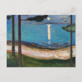 Carte Postale Edvard Munch - Lune (Devant)