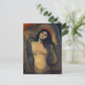 Carte Postale Edvard Munch - Madonna (Debout devant)