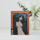 Carte Postale Edvard Munch - Madonna Lithographie (Debout devant)