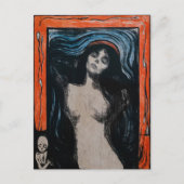Carte Postale Edvard Munch - Madonna Lithographie (Devant)