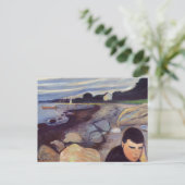 Carte Postale Edvard Munch - Melancholy (Debout devant)