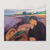 Carte Postale Edvard Munch - Melancholy 1894 (Devant)