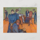 Carte Postale Edvard Munch - Mort dans la salle de tests v2 (Devant)