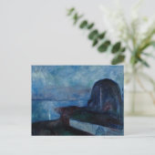 Carte Postale Edvard Munch - Nuit étoilée 1893 (Debout devant)