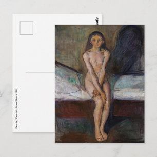 Carte Postale Edvard Munch - Puberté