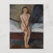 Carte Postale Edvard Munch - Puberté (Devant)