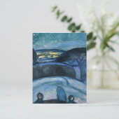 Carte Postale Edvard Munch - Starry Night (Debout devant)