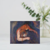 Carte Postale Edvard Munch - Vampire / Amour et douleur (Debout devant)