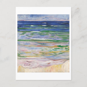 Carte postale Edvard Munch Vue Mer
