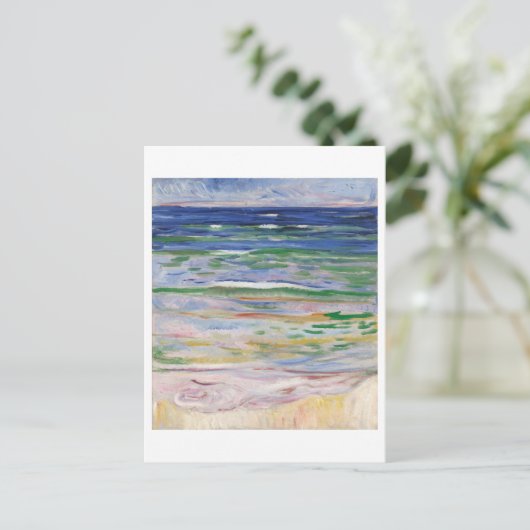 Carte postale Edvard Munch Vue Mer (Debout devant)