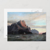 Carte Postale Edvard Skari Vue de Vaagekallen Lofoten Norvège (Devant / Derrière)