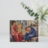 Carte Postale Edward Burne-Jones - La complainte (Debout devant)