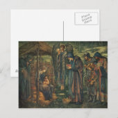 Carte Postale Edward Burne-Jones - L'étoile de Bethléem (Devant / Derrière)