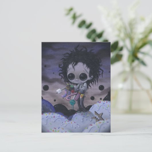 carte postale edward candyhand (Debout devant)