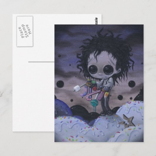 carte postale edward candyhand (Devant / Derrière)