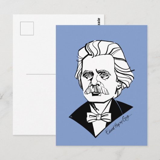 Carte Postale Edward Elgar (Devant / Derrière)