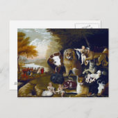 Carte Postale Edward Hicks The Peaceable Kingdom (Devant / Derrière)