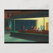 Carte Postale Edward Hopper - Nighthawks (Devant)