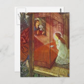 Carte Postale Edward Jones : L'annonce. La Fleur de Dieu (Devant / Derrière)