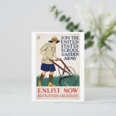 Carte postale Edward Penfield (Debout devant)