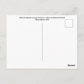 Carte postale Edward Penfield (Dos)
