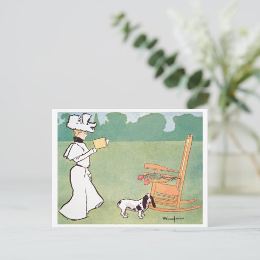 Carte Postale Edward Penfield (Debout devant)