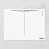 Carte Postale Edward Penfield (Dos)