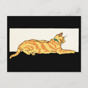 Carte Postale Edward Penfield - Art Chat Vintage
