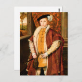 Carte Postale Edward, Prince de Galles (Edward VI d'Angleterre) (Devant / Derrière)
