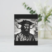 Carte Postale Edward Teach Portrait (Debout devant)