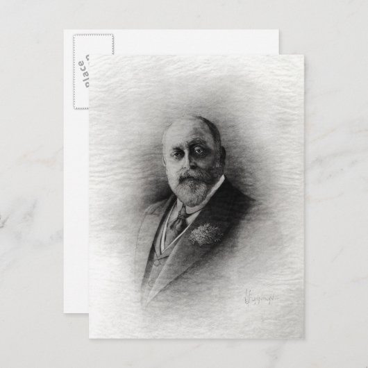Carte Postale Edward VII (Devant / Derrière)