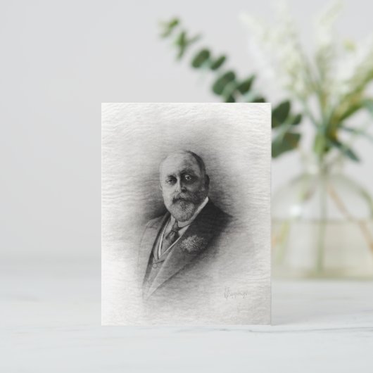 Carte Postale Edward VII (Debout devant)