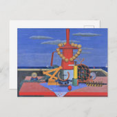 Carte Postale Edward Wadsworth, Regalia, (Devant / Derrière)