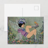 Carte Postale Edwardian Fairy (Devant / Derrière)