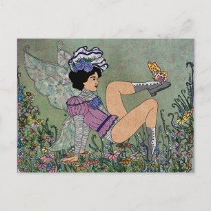 Carte Postale Edwardian Fairy
