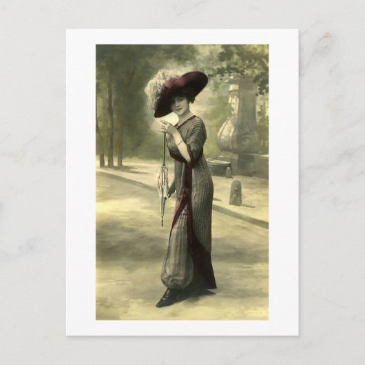 Carte Postale Edwardian Lady (Devant)